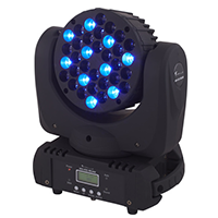 Moving head light narrow beam